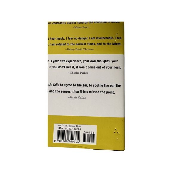 NOTATIONS: Quotations on Music Hardcover by Sallye Leventhal - Picture 9 of 9